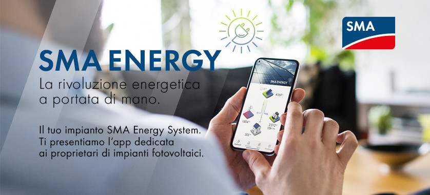APP SMA Energy dedicata agli utenti finali