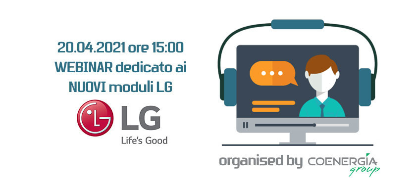 Webinar moduli LG