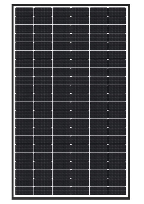 Pannello Solare Fotovoltaico Trienergia 132 mezze-celle MWT STAR